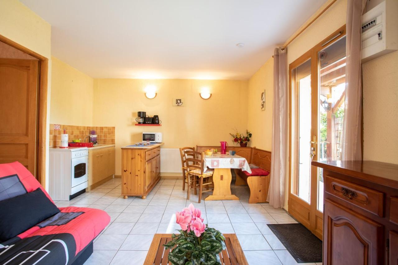 Apartament Le Mont Guillaume - 1 Chambre Terrasse Et Jardin Saint-André-dʼEmbrun Zewnętrze zdjęcie
